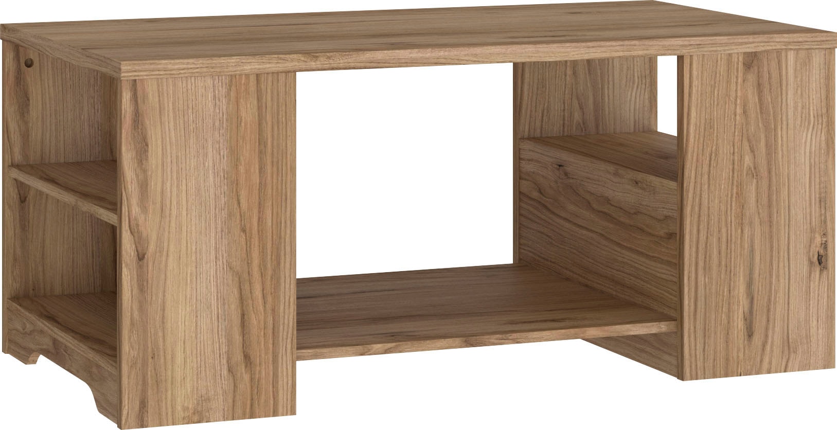 Couchtisch FORTE "Joadakis", braun (catania eiche, catania eiche, catania eiche), B:110cm H:50cm T:60cm, Tische, Couchtisch