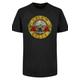 T-Shirt F4NT4STIC "Guns 'n' Roses Vintage Classic Logo Black" Gr. 122/128, schwarz Mädchen Shirts T-Shirts