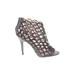 Zigi Soho Heels: Gray Print Shoes - Women's Size 9 1/2 - Open Toe