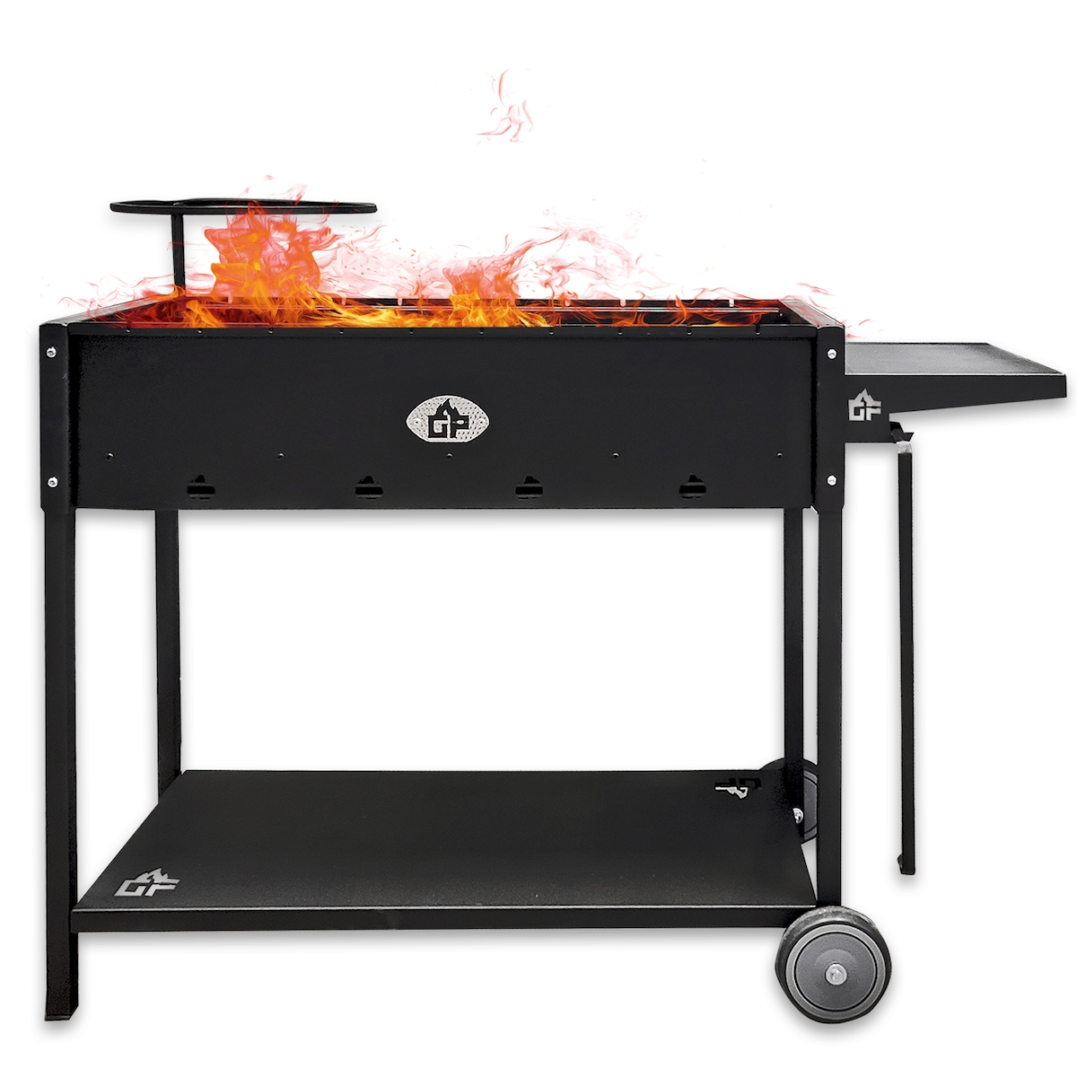 Grillpeter Mangal Batyr 80 Schaschlikgrill mit Ablage und Topfhalter Image