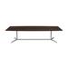 Bush Business Furniture Boat Shaped Conference Table Wood in Black | 28.7" H x 120" L x 42" W | Wayfair 99TBM120BWSVK