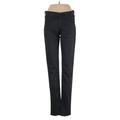 Rag & Bone/JEAN Jeans - Mid/Reg Rise Straight Leg Boyfriend: Gray Bottoms - Women's Size 26 - Black Wash