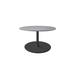 Cane-line Go Round Outdoor Coffee Table Metal in Brown | 18.2 H x 35.5 W x 17.8 D in | Wayfair 5044AL-P065AI