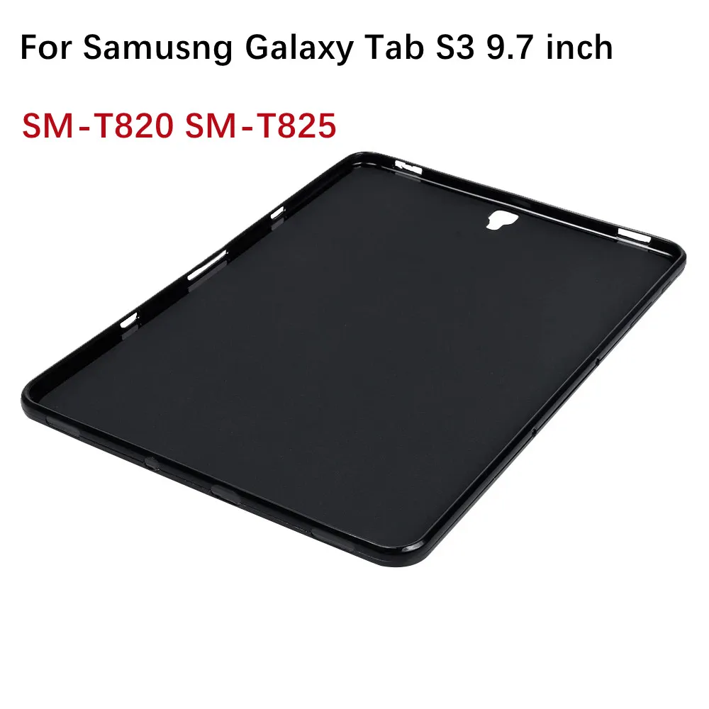 Custodia tablet per Samsung Galaxy Tab S3 9.7 T820 T825 Custodia TPU Custodia trasparente per Samsung T820 T825 Custodia antiurto