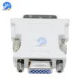 Adattatore convertitore da DVI-D24 + 1 a VGA 1080P DVI maschio a VGA femmina 15 Pin per Display LCD