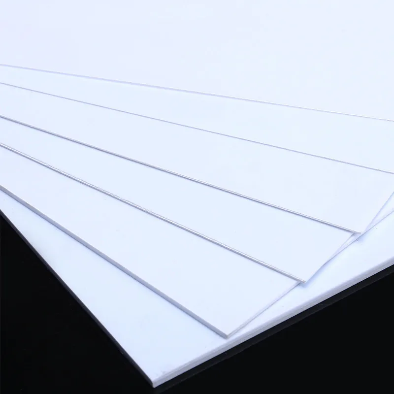 Lastra in Plastica ABS 200mmx250mm per Modellismo, Foglio di Stirene, Piastra in Polistirolo, Materiale per Kit di Costruzione e Architettura