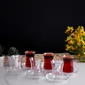 Set di tazze da caffè tradizionali turche-6 tazze di vetro di cristallo tradizionali europee per tè
