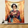 Saint Timothee Chalamet arazzo divertente gesù preghiera Meme arazzo Teen Room Decoration Wall Art
