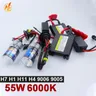 Xenon H7 55W Slim Ballast kit HID Xenon lampadina per fari 12V H1 9005 9006 h11 xenon hid kit 6000k