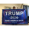 SKY FLAG Trump 2024 Flag 90x150cm Donald Trump Flag Keep America Great Donald For President USA