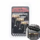 Wilkinson Ponte per chitarra 3 pezzi Selle compensate per ponte per chitarra in ottone per parte di ricambio per chitarra Tele Telecaster