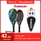 Kawasaki Brand Padel Tennis in fibra di carbonio Soft EVA Face racchetta da Tennis racchetta con