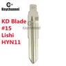 10 pz 15 # KD Key Blank HY11 pieghevole Fob Blank Car Flip Blade per KEYDIY VVDI Xhorse per