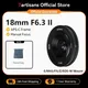 7artisans 18mm F6.3 Mark II APS-C Obiettivo Pancake Manuale Ultrasottile per Canon EOS-M M2 Sony E ZVE10 Alpha 6400 Fujifilm FX X-T1/X-T2 Nikon Z Z50/Z fc Olympus/Panasonic Micro 4/3 E-PL1/E