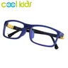 COOL KIDS Square montature per occhiali TR90 montature per occhiali per bambini flessibili montature