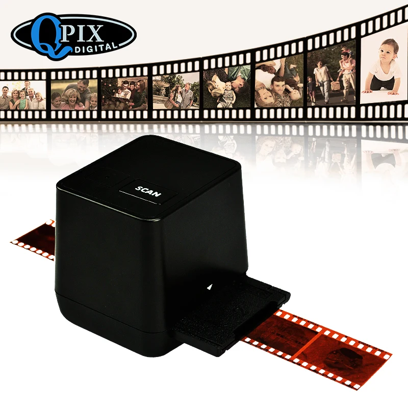 Scanner per diapositive Scanner per pellicole negative da 35 mm 135 Convertitore per diapositive e pellicole Scaner per film da 17,9 MP a convertitore digitale Scanner fotografici