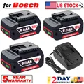 Batteria/caricabatterie/lampada da lavoro per Bosch 18 V 18 volt6.0Ah 6.0AH li-ion BAT609 BAT610G BAT618 24618-01 per bosch professional 18 v