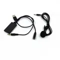 Biurlink 150CM universale per auto AUX USB Bluetooth adattatore musicale microfono Bluetooth senza fili vivavoce per Honda