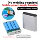 Fai da te USB 4*18650 Power Bank Battery Box per caricabatterie per cellulare custodia portatile fai