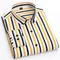 Camicia da uomo a maniche lunghe Camicia da uomo a righe senza stiratura camicie sociali Camicia abito estivo Camicia Casual Camicia da uomo di lusso di fascia alta 4XL