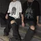 Maglietta per uomo 2023 T-shirt oversize estiva T-shirt Anime T-shirt Vintage scura T-shirt a