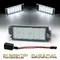 2Pc LED targa luce lampade per Renault Twingo Espace 5 Kangoo Koleos Kadjar Trafic 3 Clio Master