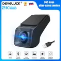 Develuck 2K Full HD USB ADAS Car DVR Dash Camera per Car DVD Auto Audio Voice Alarm