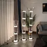 Nottambule lampada da terra italia Design lampada in vetro supporto luminoso illuminazione design