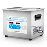 40kHz Pulitore ultrasuoni 10L vasca ad ultrasuoni riscaldato macchina di pulizia ad ultrasuoni per