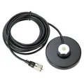 Base magnetica per montaggio NMO NB-90 9CM con cavo coassiale PL-259 RG-58 da 5 M per supporto per antenna radio mobile per auto QYT TYT