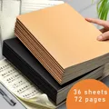 Quaderno A5 B5 A4 quaderno per studenti quaderno per appunti in carta Kraft pagina interna griglia