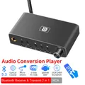 Trasmettitore ricevitore 2 In 1 convertitore Audio ottico da digitale ad analogico coassiale PC-USB adattatore amplificatore per cuffie musicali Bluetooth 5.3