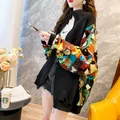 Giacche moda donna autunno cappotto alla moda 2023 nuovo stile coreano giacca Cardigan sottile