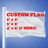 Bandiere personalizzate 2x3 3x5 4x6 5x8 6x12ft qualsiasi Logo e motivo qualsiasi dimensione
