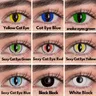 1 paio di lenti a contatto colorate serie di occhi di gatto per accessori Anime Cosplay contattare
