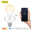 Tuya Smart ZigBee 3.0 Portalampada Portalampada E27 Funziona con Google Home Alexa Echo Telecomando ON OFF FAI DA TE MQTT