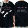 The Smiths The Queen Is Dead T-Shirt uomo Punk Rock Band 1980's Indie Morrissey T-Shirt manica
