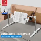 Oatsbasf Supporto per tablet pieghevole Supporto per iPad Supporto per letto Lettura per libri