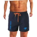 Pantaloncini da spiaggia estivi Bermuda da mare da uomo pantaloni corti da bagno ad asciugatura