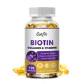 Catfit Compound biotina e collagene Capsule collagene integratore proteico capelli pelle e unghie