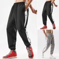 Pantaloni sportivi da corsa pantaloni da allenamento da calcio da basket da uomo con apertura