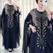 Abito Abaya caftano musulmano Donna Dubai Abiti da festa in chiffon turco Abito da sera elegante