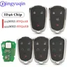Jingyuqin Remote Car Key 315Mhz 433Mhz ID46 Chip per Cadillac ESCALADE /ESCALADE ESV 2015-2019 XTS
