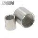 304 In Acciaio Inox 1/8 "1/4" 1/2 "3/8" 3/4 "1" 1-1/4 "1-1/2" BSP Femmina Filettatura Raccordi Per Tubi acqua gas connettore adattatore jointer