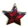 Spilla stella rossa sovietica retrò
