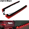 Moto Tour Pak Pack Accent pannello laterale LED rosso chiaro per Harley Touring Street Glide Road