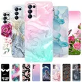 Custodia per Oppo Find X3 Lite Cover trova X3 Neo Clear Soft Silicone Phone Back Fundas per Oppo Find X3 Lite X 3 Neo Case paraurti