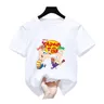 Phineas e Ferb Boy Girl Clothes Kawaii Kids Funny T-shirt adolescente estate manica corta T shirt