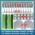 Compatibile per iRobot Roomba Combo j7+, j9+, 10 Max parti di ricambio accessori spazzola laterale principale filtro Hepa sacchetto antipolvere in tessuto Mop
