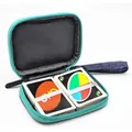 Per il trasporto in viaggio custodia UNO compatibile con pacchetto di carte da gioco custodia per chiavi prodotto digitale, custodia per cavo per cuffie (senza carta)
